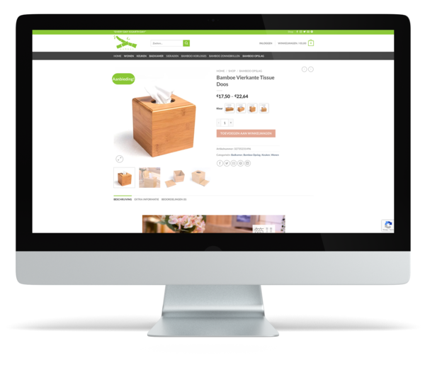 Bamboo Webshop - Imac - Product